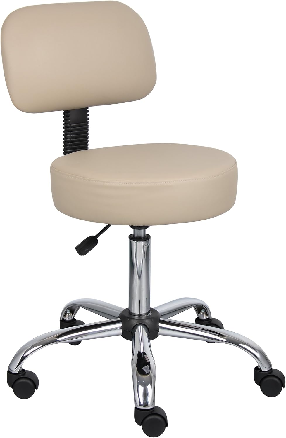 Boss Office Products Be Well Medical Spa Stool in Black Pack of 2