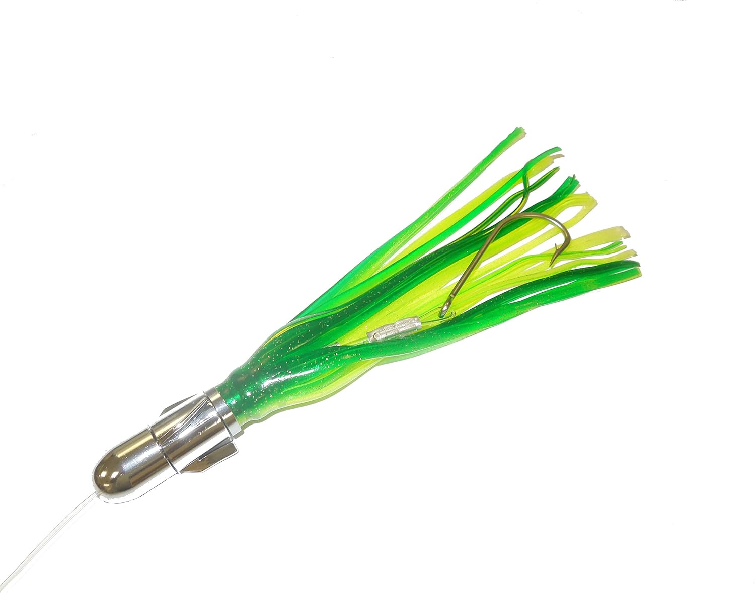 EatMyTackle Spinner Head Trolling Lure - Mono Rigged