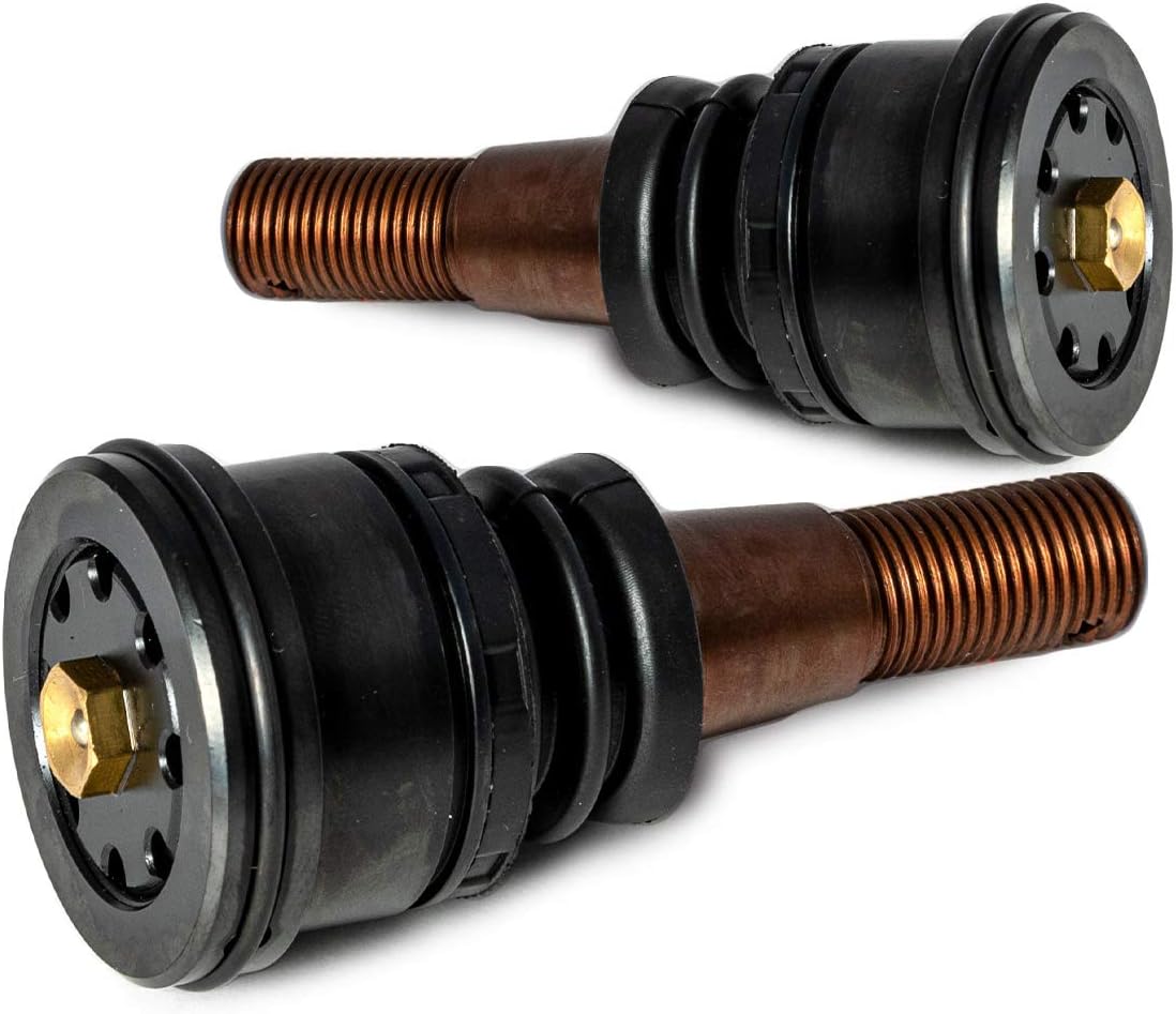 SuperATV Super Duty 300M LOWER A-ARM Ball Joints for 2018-2020 Polaris Ranger XP 1000/2019+ Polaris Ranger CREW XP 1000 | Includes 2 Ball Joints | 2.25 Times Stronger than Stock!