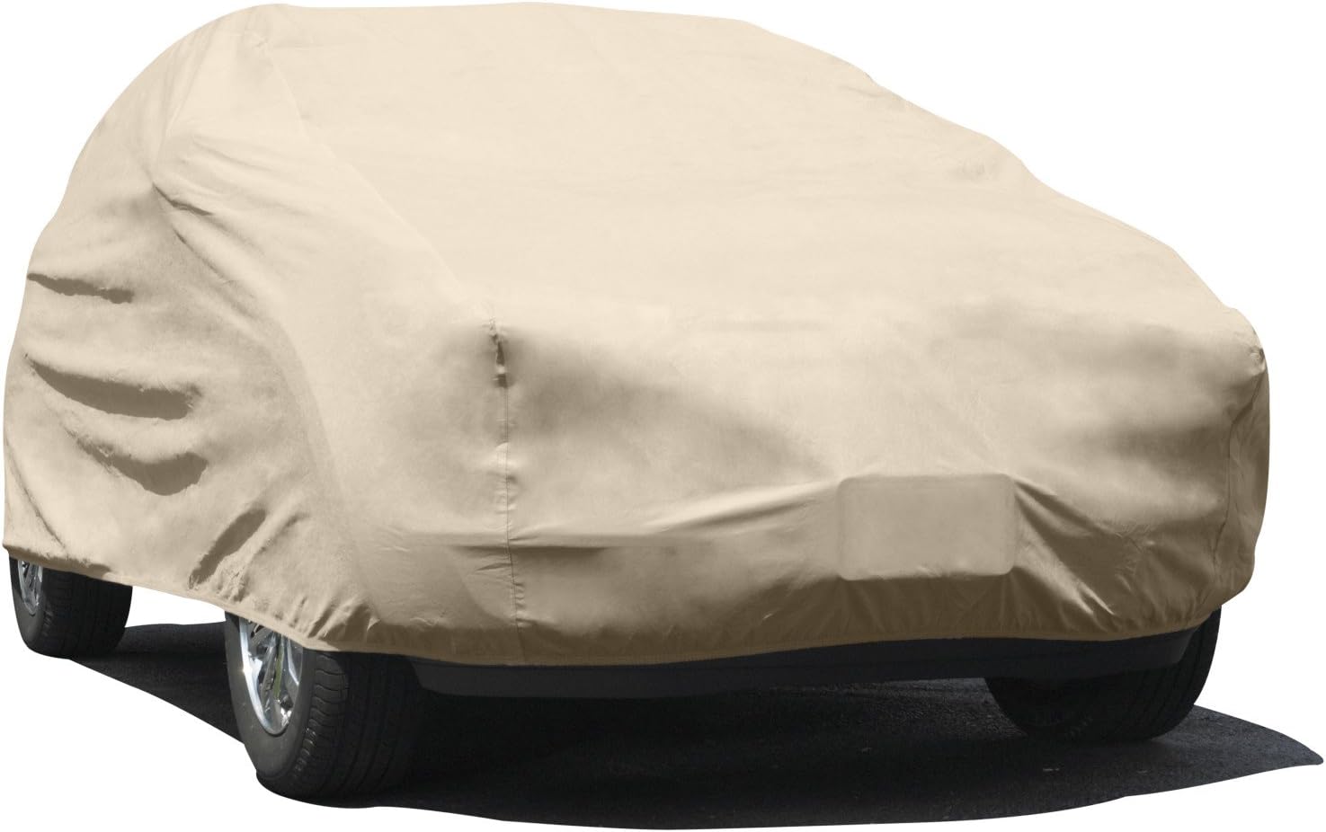 Budge Protector IV SUV Cover, 4 Layer Reliable Weather Protection, Waterproof, Dustproof, UV Treated SUV Cover Fits SUVs up to 229