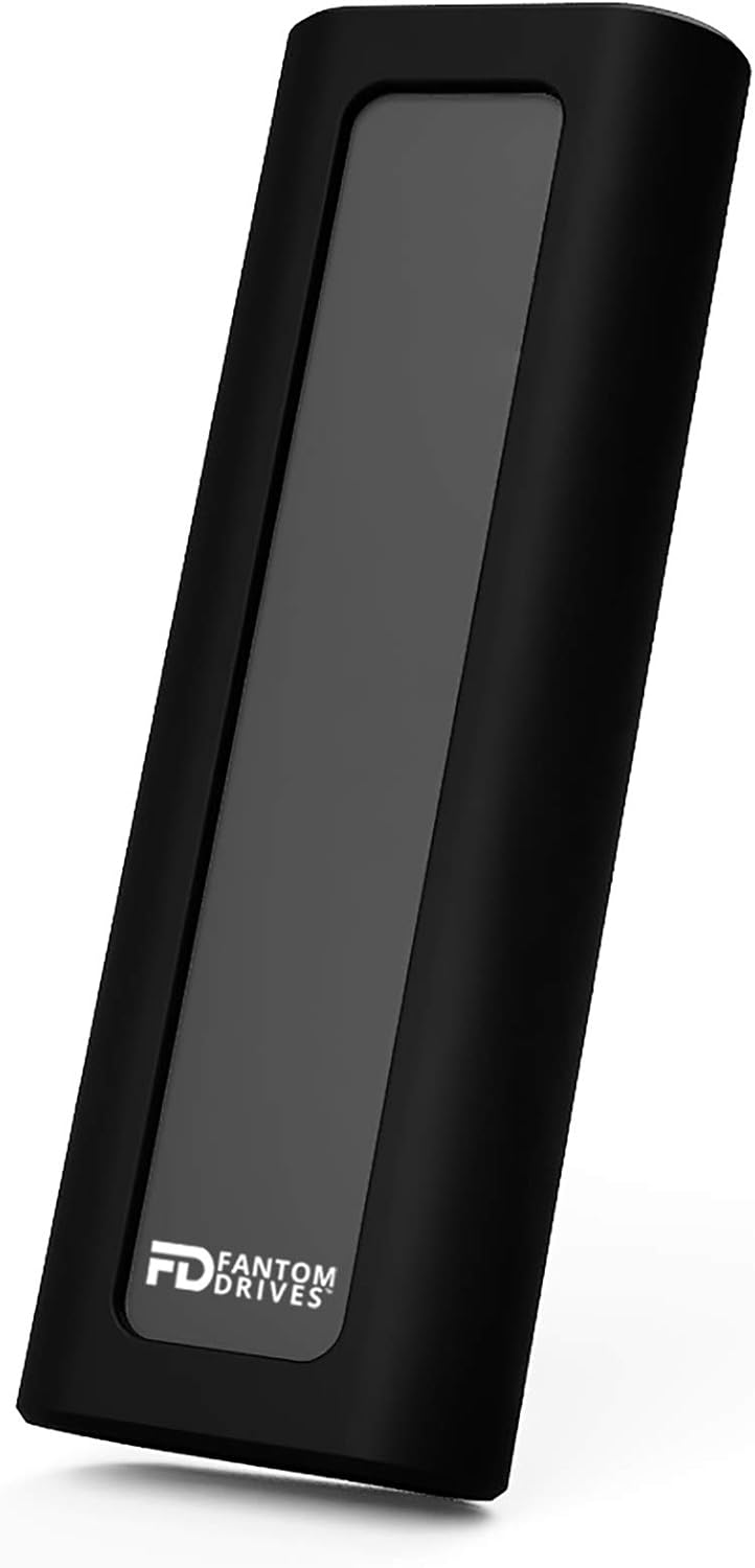 Fantom Drives Extreme Mini 4TB External SSD - 1050MB/s, USB 3.2 Gen 2 Type-C and Type-A, Aluminum, UCX-4000N