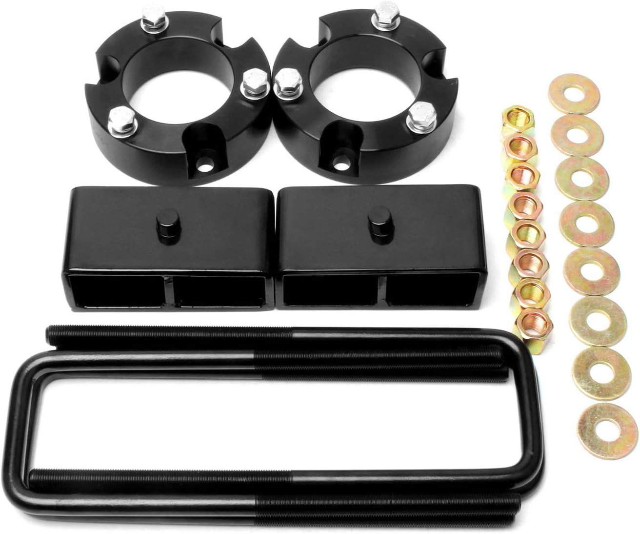 ZY Wheel 3'' Front and 2'' Rear Leveling Lift Kit Compatible for 2005-2019 Toyota Tacoma 2WD 4WD