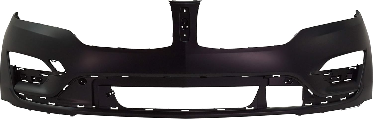 Garage-Pro Front Bumper Cover Compatible with 2015-2018 Lincoln MKC Primed, with Tow Hook Holes