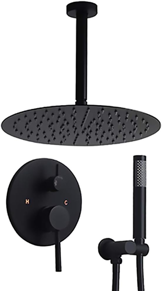 Homary Contemporary Matte Black 12