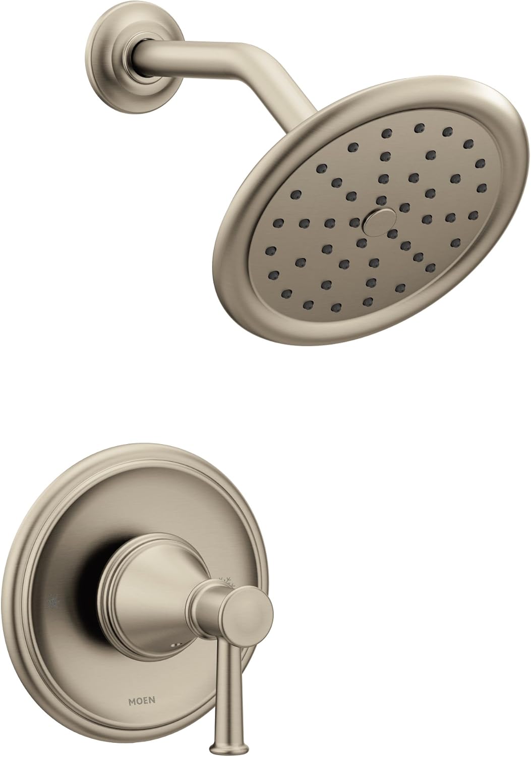 Moen T2312NL Belfield Posi-Temp Shower Trim Kit, Valve Required, Polished Nickel