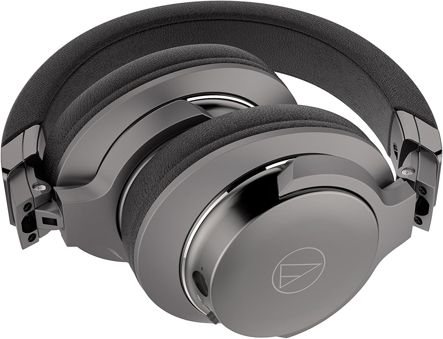 Audio-Technica ATH-SR6BTBK Bluetooth Wireless Over-Ear High Resolution Headphones with Mic & Control, Black