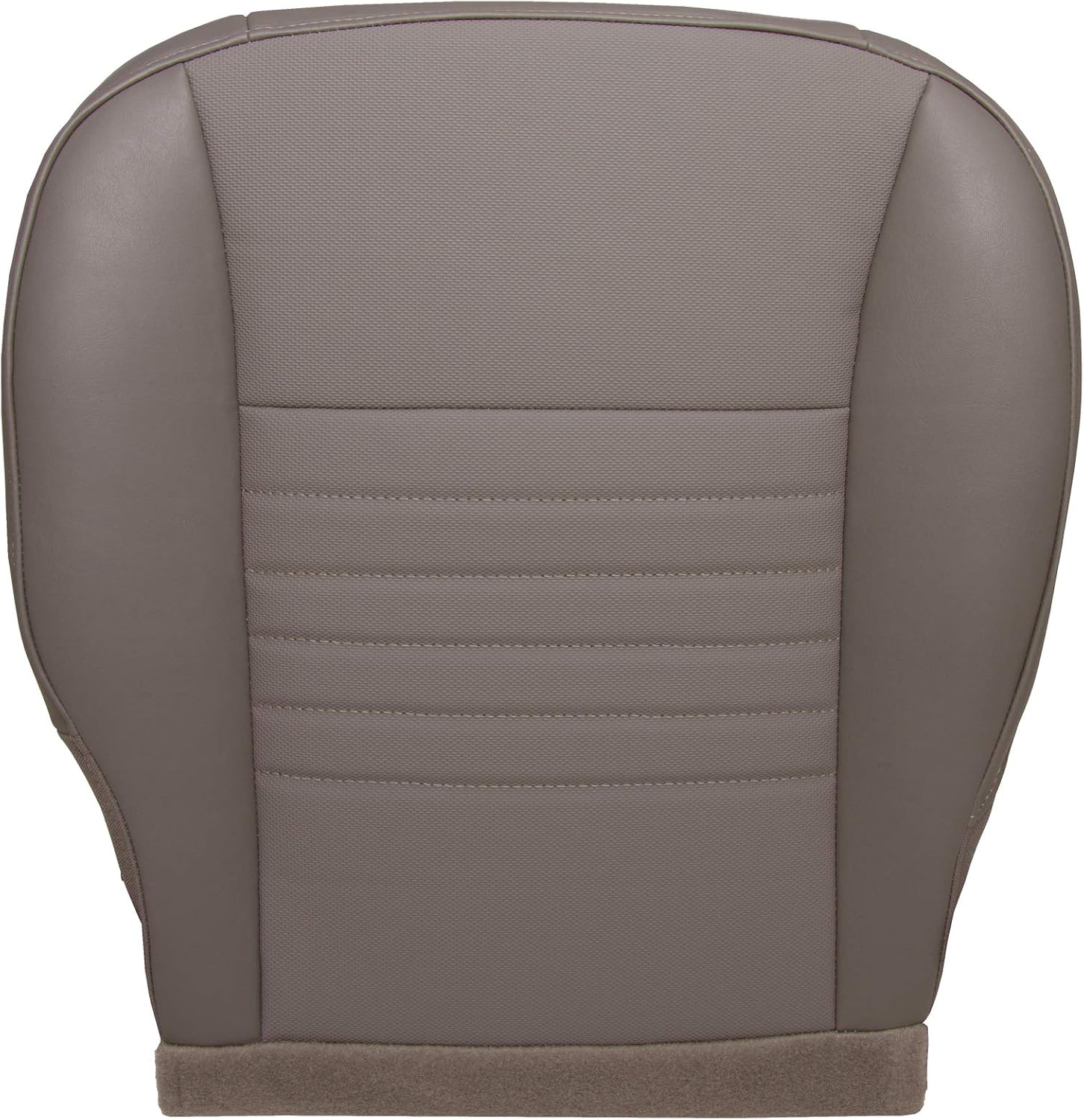 The Seat Shop Passenger Bottom Replacement Vinyl Seat Cover - Khaki (Tan) (Compatible with 2006-2008 Dodge Ram ST 1500, and 2006-2009 ST 2500 and 3500)