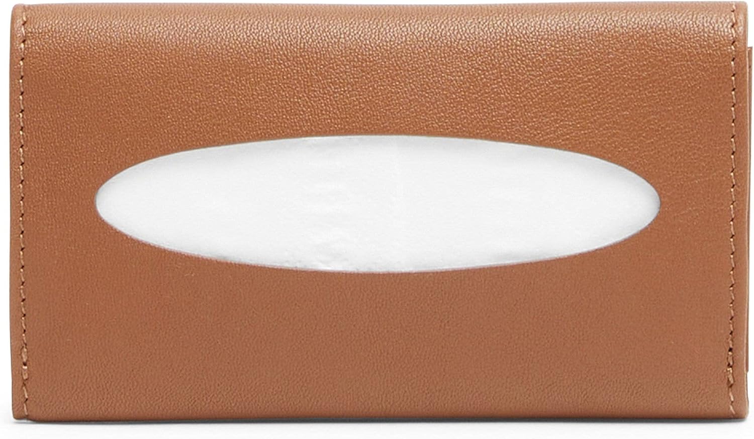 Leatherology Cognac Pocket Tissue Holder Pack of 2