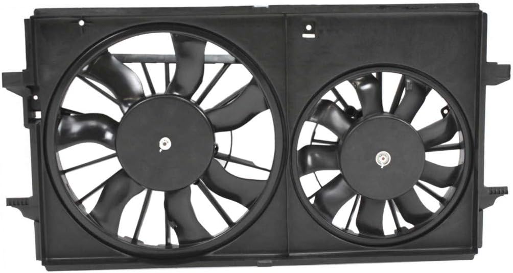 For Chevy Malibu Cooling Fan Assembly for Radiator/A/C Condenser 2008 09 10 11 2012 For GM3115208 | 22719384