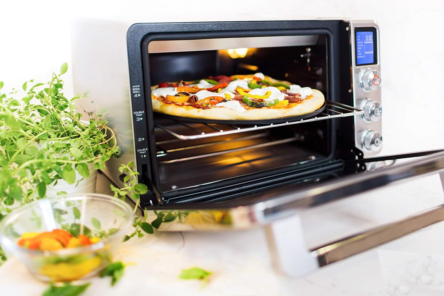 DeLonghi EO241150M Livenza Stainless Steel Digital Convection Oven