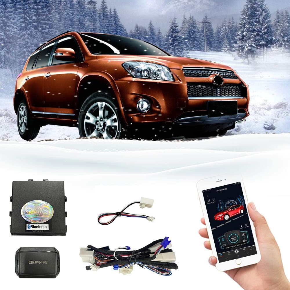 Plug in Cars Remote Engine for Car Pre-Warm Pre-Cool car for [Camry Blend 2018], [Asiatic Dragon 2019], for [ES200h/ ES300h 2018] Use Original Key