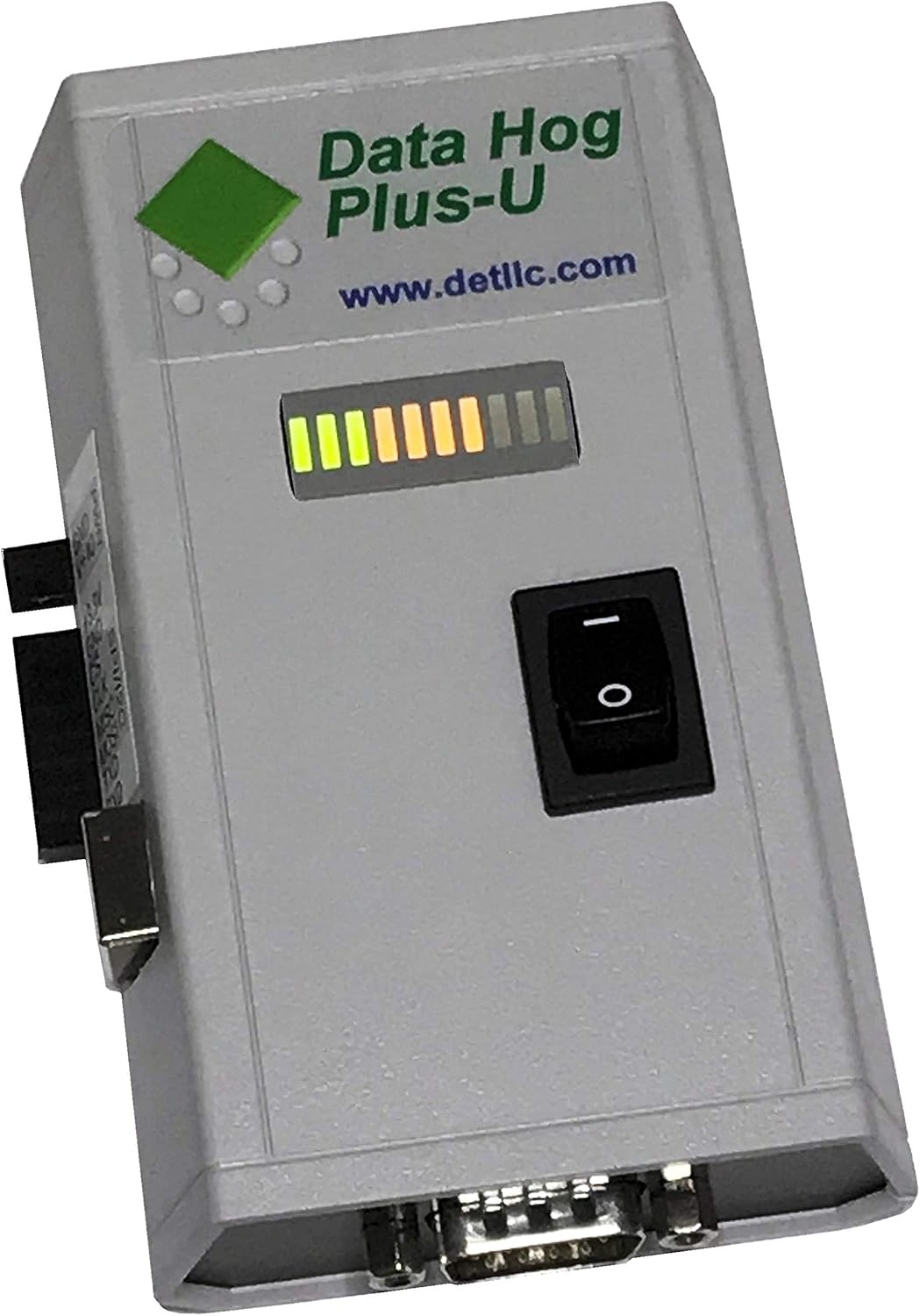 Data Hog Plus-U – Battery or USB Powered Serial Data Retriever (USB, RS232, SPI, I2C, TTL Serial, GPIO), SD Card Adapter, Data Logger, Retriever, Protocol Analyzer, and Trigger/Voltage/Temp Monitor