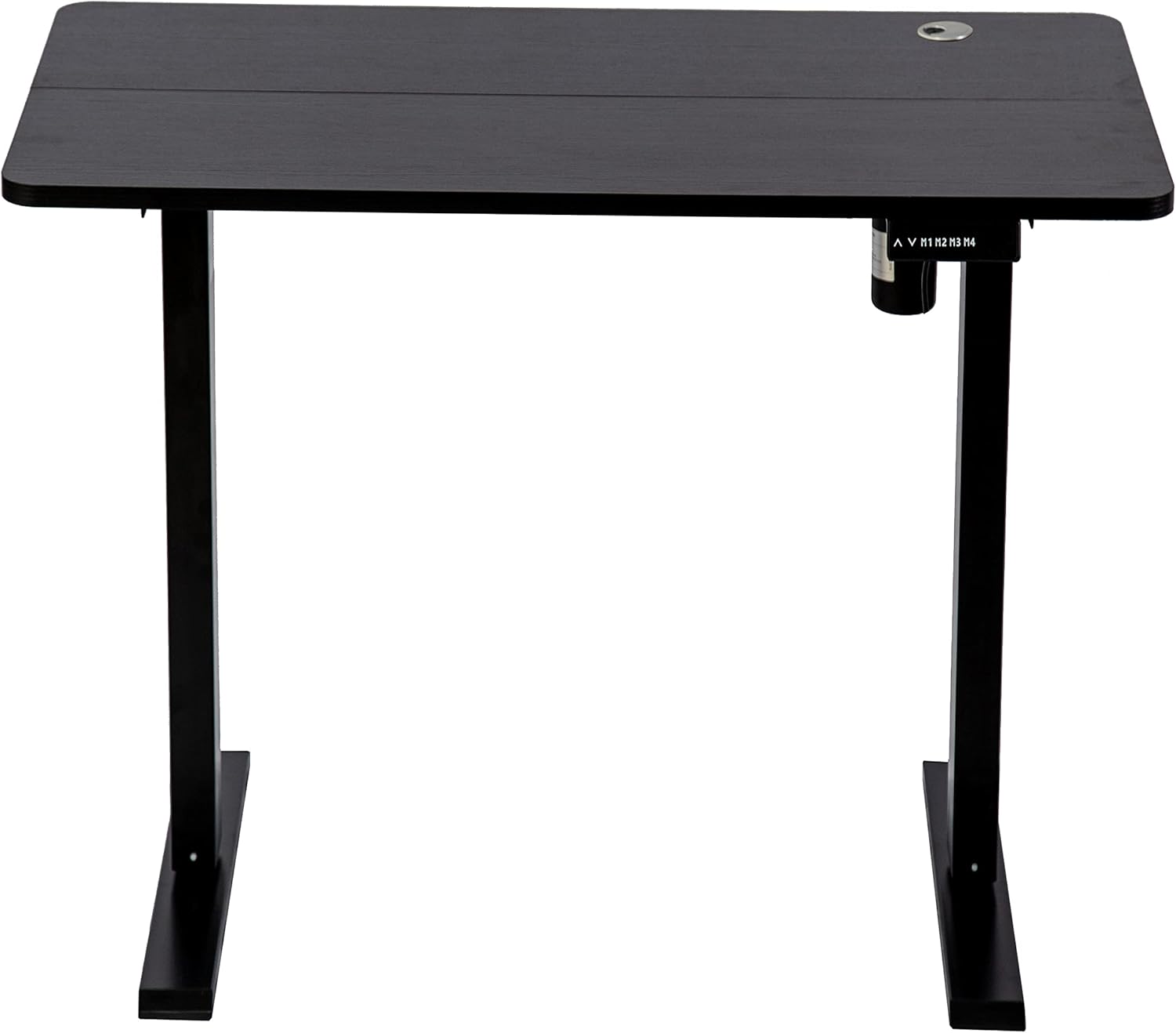 Egresel Ergonomic Electric Height Adjustable Standing Desk,55 x 24 Inch,Computer Desk & Workstation Table,Sit Stand Up Desk for Home & Office with 4 Memory Smart Control,Black Rustic Brown