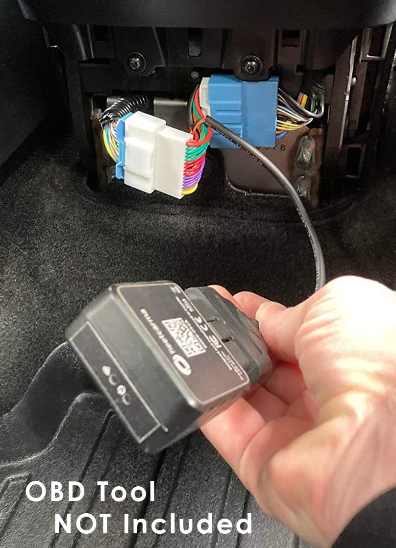 Top Auto Accessory Diagnostic OBD-II Port Adapter Service Cable OBD2 for Tesla Model 3 2017-2018 Pack of 2