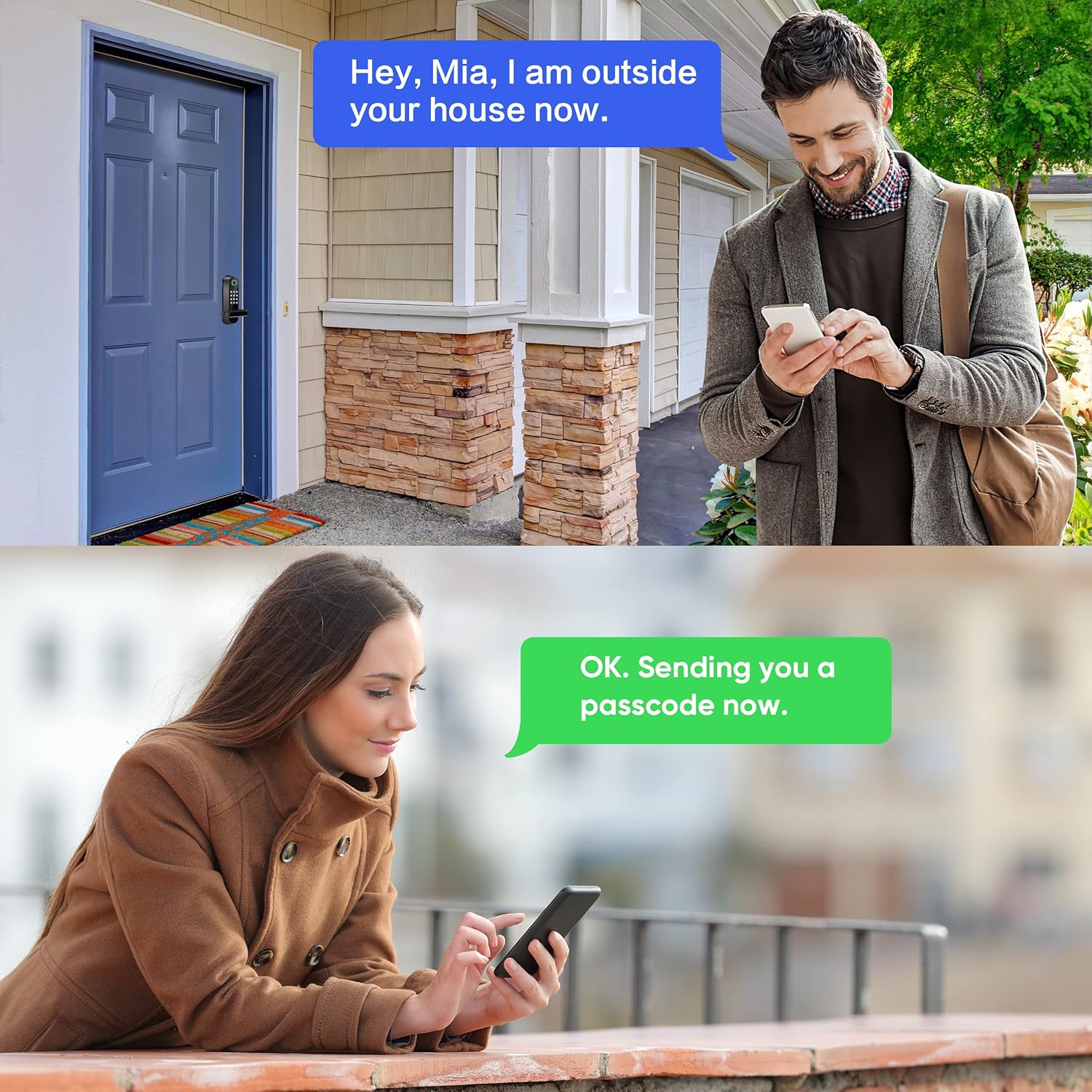 Sifely S Model Smart Lock, Gateway and Fobs Bundle