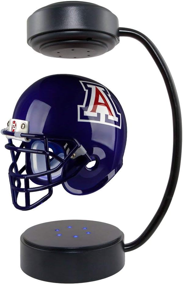 NCAA Hover Helmet - Collectible Levitating Football Helmet with Electromagnetic Stand
