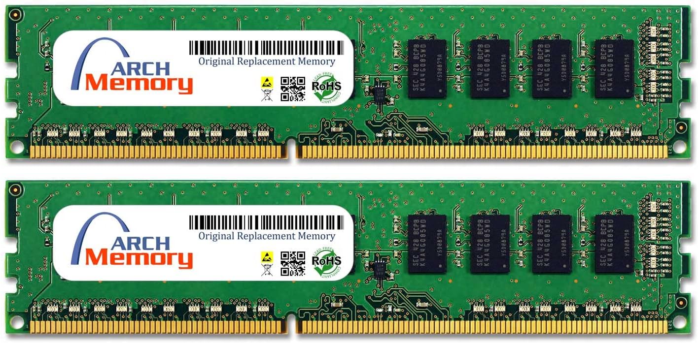 Arch Memory Replacement for HP 16 GB (2 x 8 GB) A2H33AV 240-Pin DDR3 ECC UDIMM RAM for HP Z1