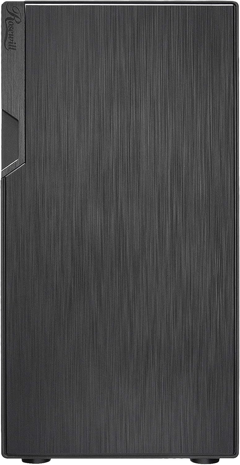 Rosewill FBM-X2 Micro ATX Mini Tower Gaming PC Computer Case with 1 Pre-Installed Fan Pack of 2