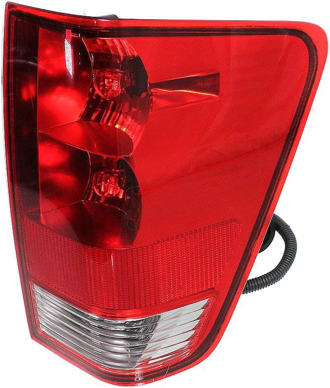 Evan-Fischer Tail Light Assembly Compatible with 2004-2015 Nissan Titan Set of 2 Passenger and Driver Side Pack of 2