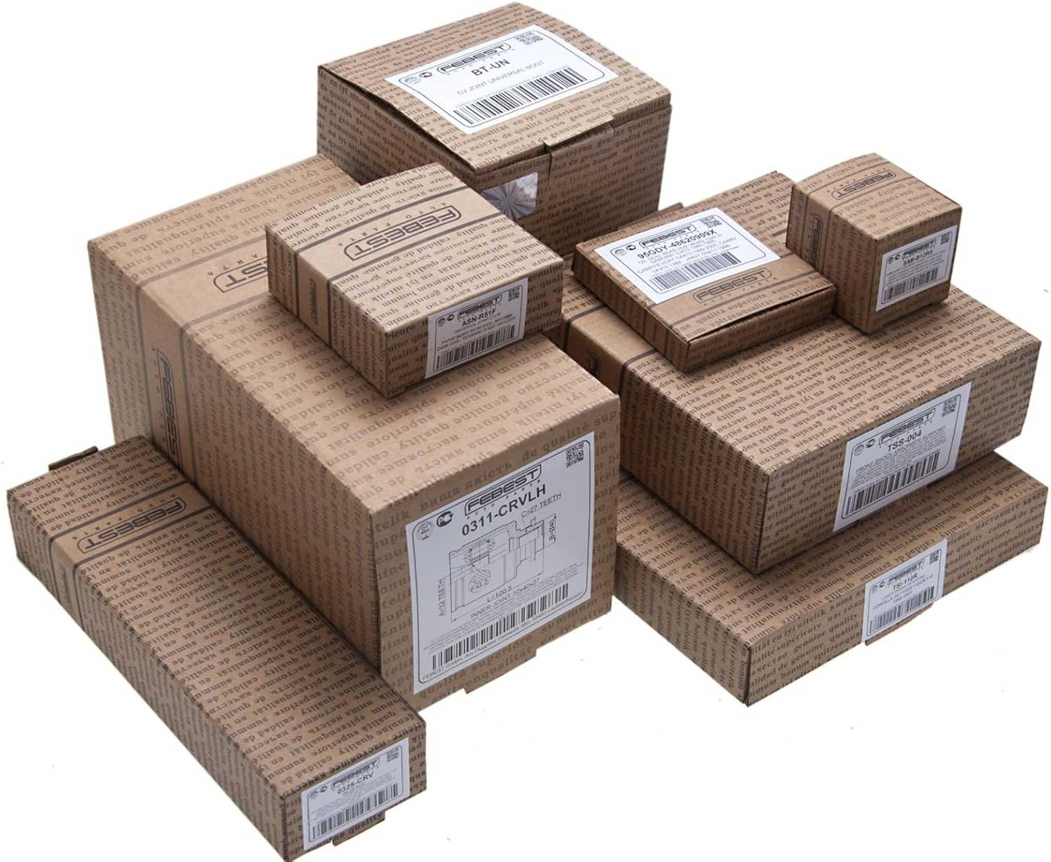 Rear Arm Bushing Front Arm (Hydro) Febest NAB-J32B Oem 54500-JN00A Pack of 2