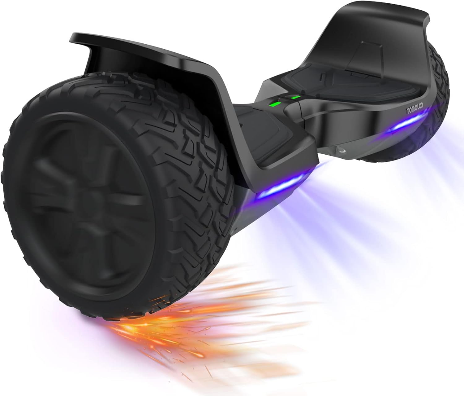 TOMOLOO Hoverboard Off Road with Bluetooth and LED Lights, 8.5'' All Terrain Hoverboards for Kids and Adults with APP Control, UL2272 Certified Self Balancing Hover Board Electric Scooter…