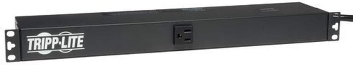 Tripp Lite Metered PDU, 15A, 13 Outlets (5-15R), 120V, 5-15P, 100-127V Input, 15 ft. Cord, 1U Rack-Mount Power, 2 Year Warranty (PDUMH15)