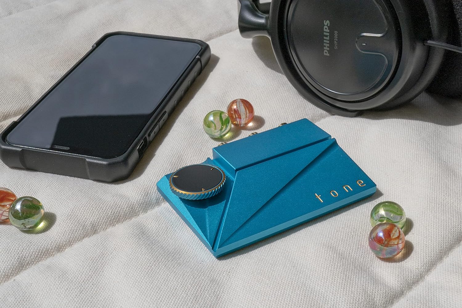 Khadas Tone 2 Pro USB DAC and Headphone Amplifier with Balanced RCA Hardware MQA Decoding (Blue)