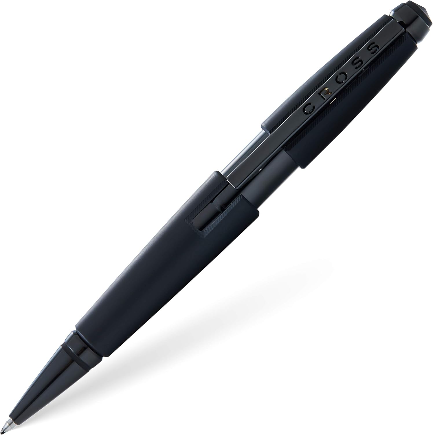 Cross Edge Matte Black Lacquer Gel Rollerball Pen Pack of 2