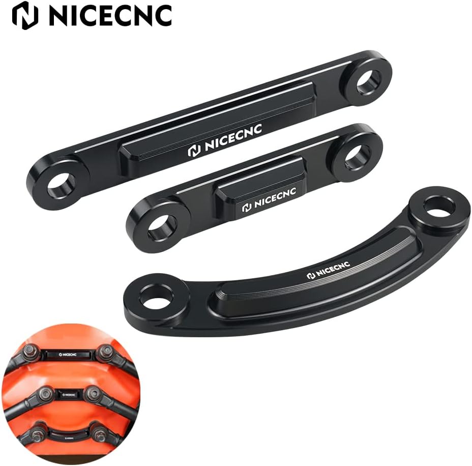 NICECNC Gold Stabilizes Radius Rods Gasket Sets Compatible with Can Am Maverick X3 2018 2019 2020 2021, Maverick X3 Max R 2017 2018 2019 2020 2021 Maverick X3 Max RR 2020-2021 Maverick X3 900 HO 2018