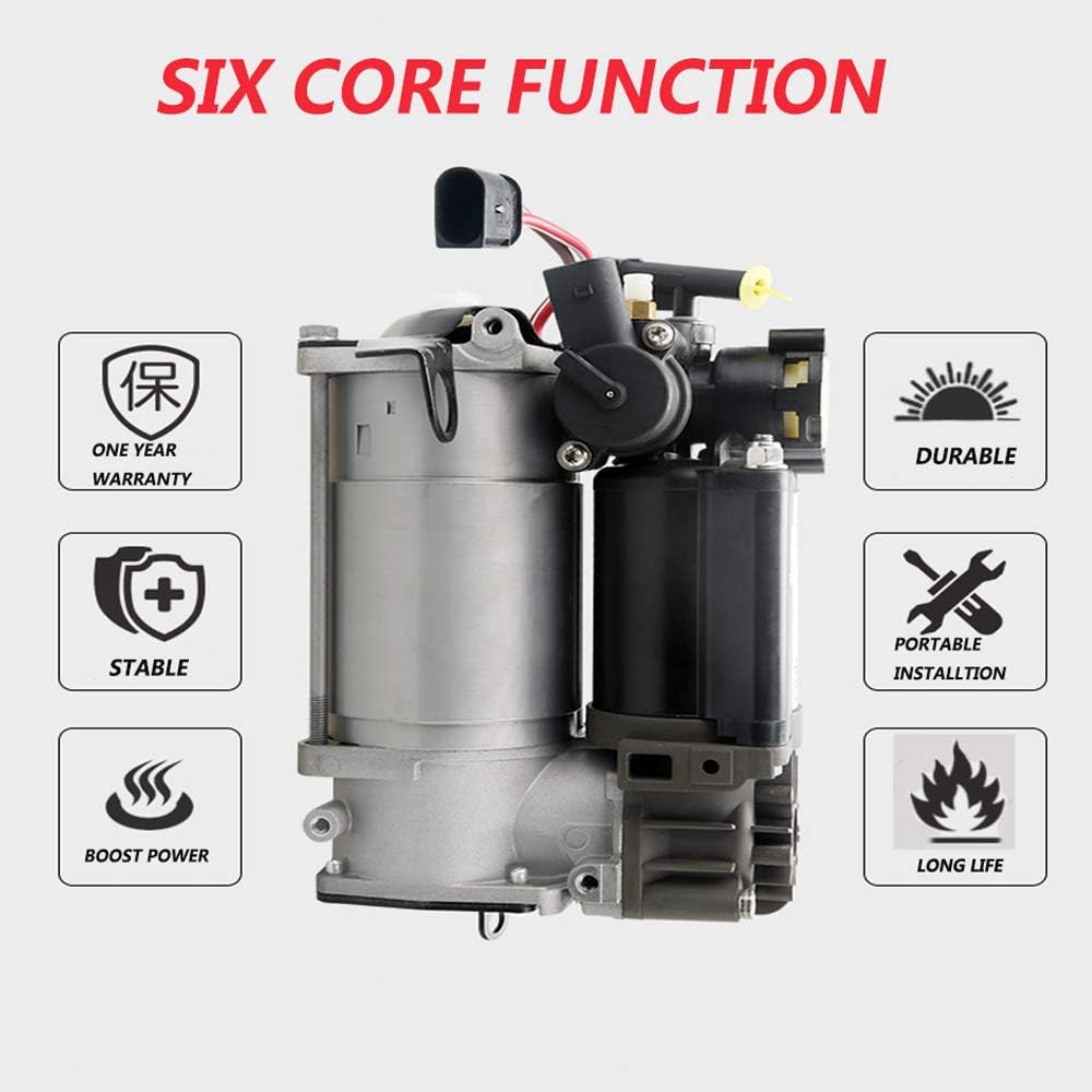 TRIL GEAR Airmatic Air Suspension Compressor Pump Replacement for W220 W211 W219 S-Class 2203200104 2113200304