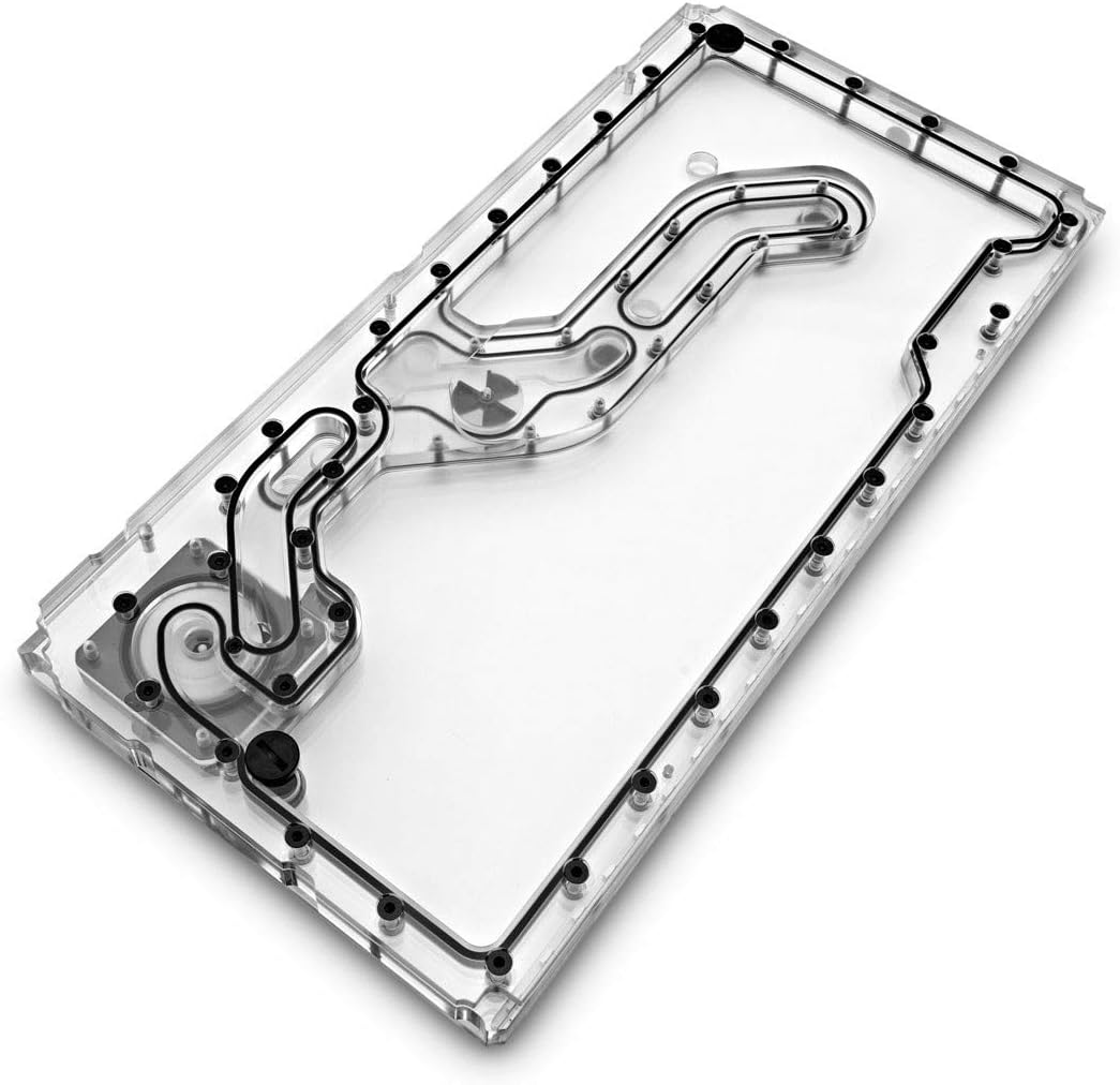 EKWB EK-Classic Distroplate Front PC-O11D with SPC PWM Pump, D-RGB, Plexi