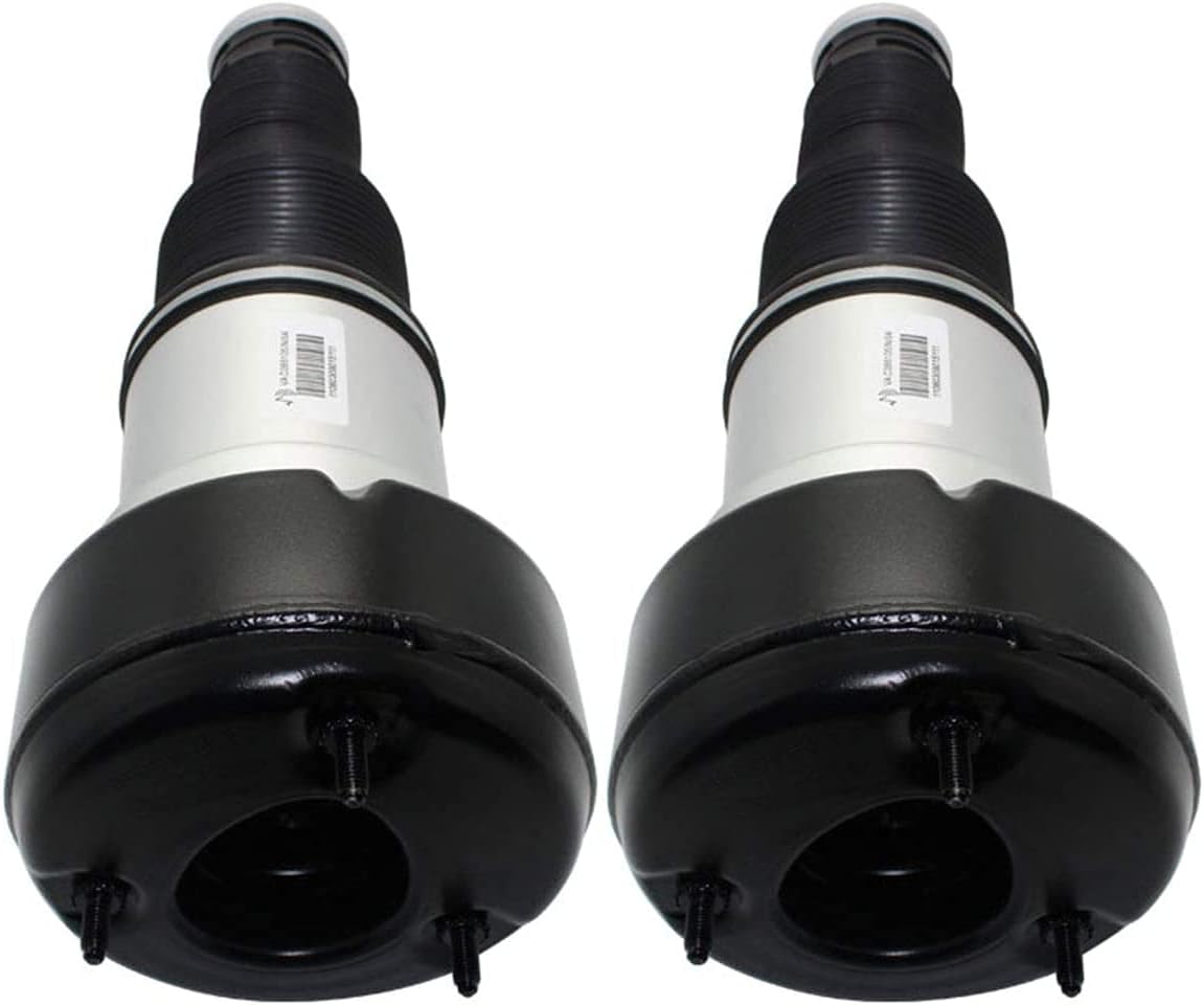 TOPAZ 2Pcs 4Z7616051D Front Left/Right Air Suspension Shock Absorbers Shock Struts Compatible with Audi 2001-2005 Allroad Quattro