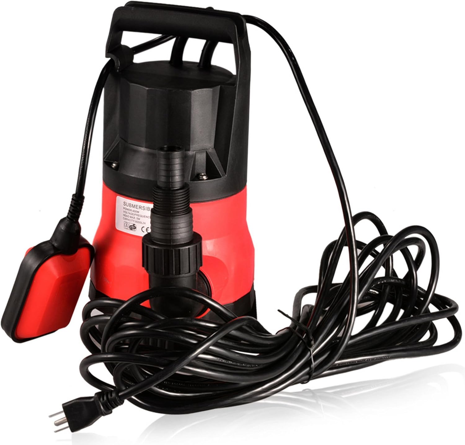 Submersible Clean/Dirty Water Pump with Automatic Float Switch Submersible Water Pump Sump for Pool, Pond,Garden, Flooded Cellar, Aquarium and Irrigation (0.5HP, Blue) Pack of 2