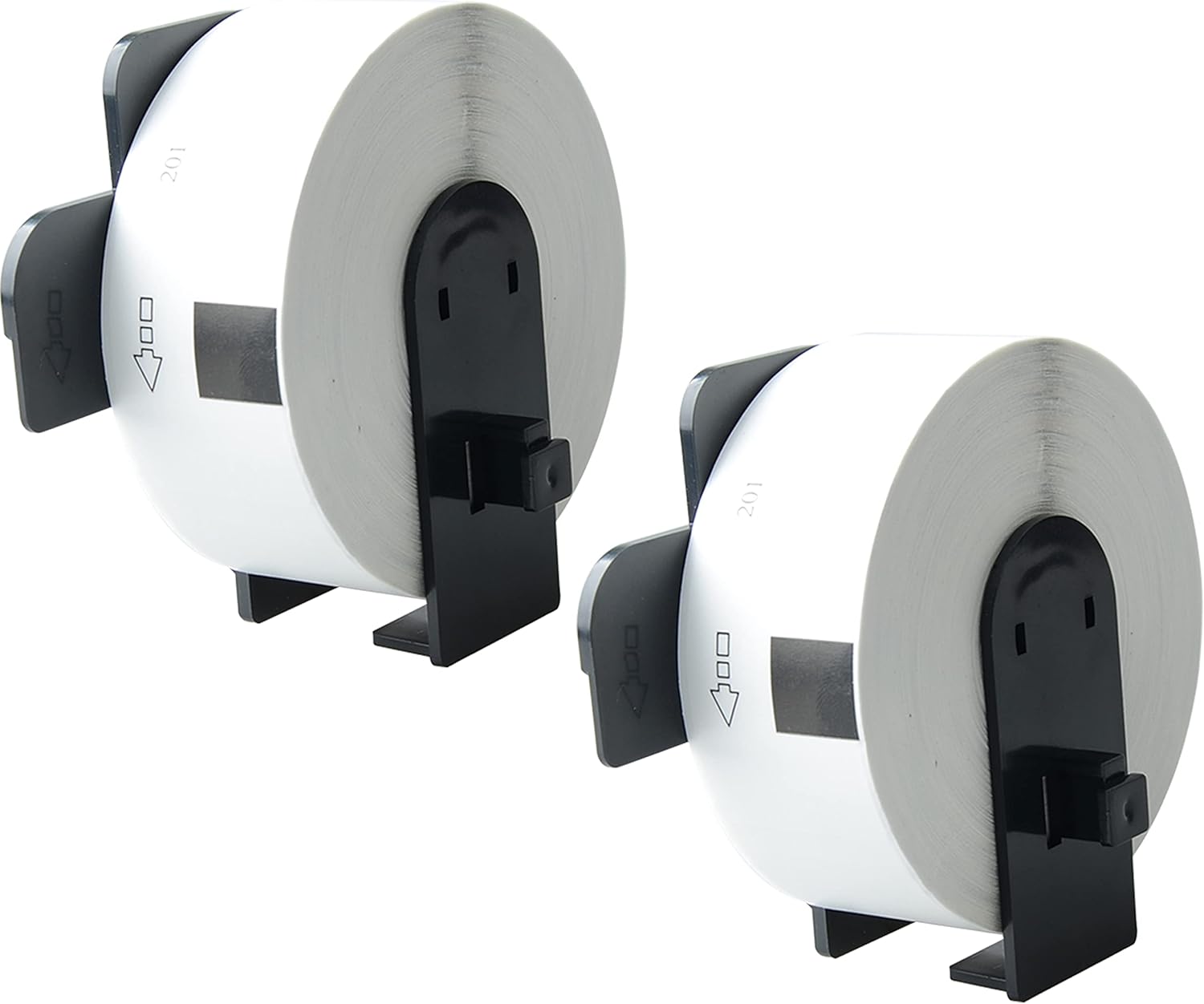 Aomya 8 Pack DK-2205 BRO Compatible Label Paper Roll 2-3/7