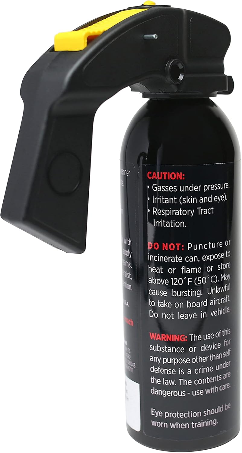 Phoenix Home Shield – Home Defense Unit - Pepper Gel with UV Dye - Full Grip, Pull Pin, Gel is Safe & amp Maximum Strength, Maximum Distance + Maximum Bursts = Maximum Safety, 25 Foot Range Pack of 2