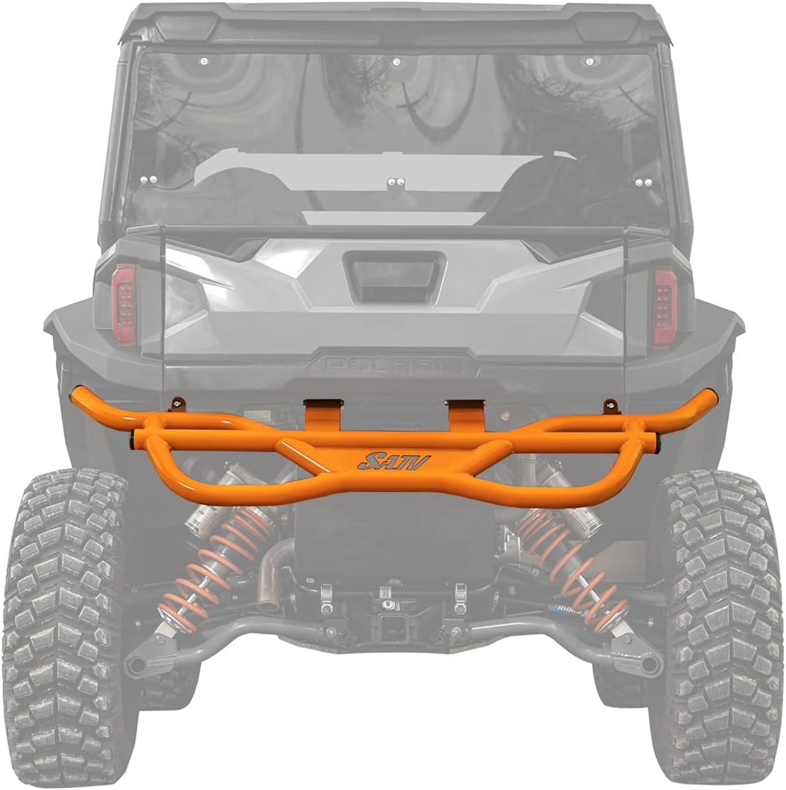 SuperATV Rear Bumper for 2016+ Polaris General 1000 / 2017+ General 4 1000 | Made with 1.75