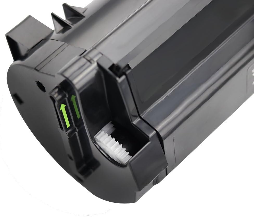 EF Products 60F1H00 Replacement for Lexmark MX310 MX410 MX510 MX511 MX610 MX611 Toner Cartridge ( BK 10,000 Pages) Pack of 2