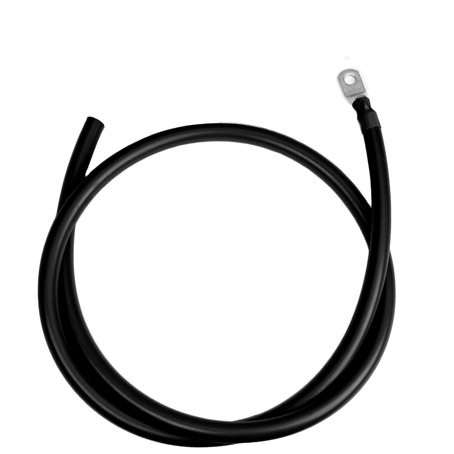 6 AWG UL Spec Reqd Marine Wire - Tinned Copper Battery Boat Cable - Crimped and Ready to USE! 17 Feet - Red & Black Wire with 2 x Lugs & 1 x Terminal - Made in The USA