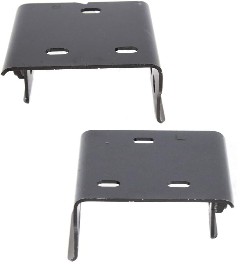 For Chevy Silverado 2500 HD Front Bumper Bracket 2011 12 13 2014 Driver and Passenger Side Pair/Set | Inner | GM1062100 + GM1063100 | 25883352 + 25883353 Pack of 2