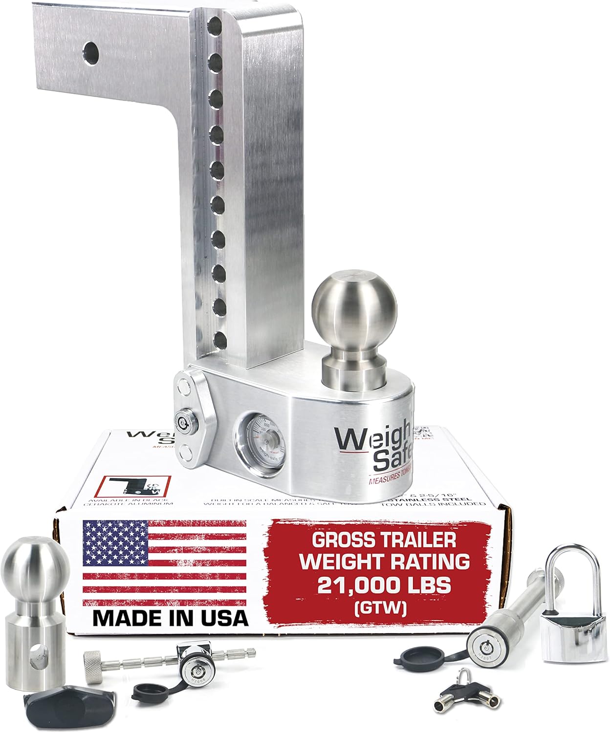 Weigh Safe WS6-3 Aluminum Adjustable 6