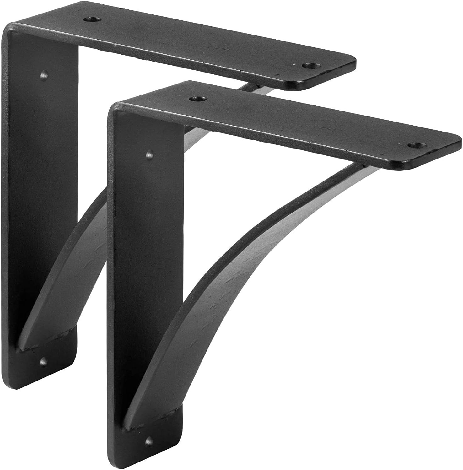 SPACEEUP 2Pcs Heavy Duty Shelf Brackets 8 x 9 x 2.5