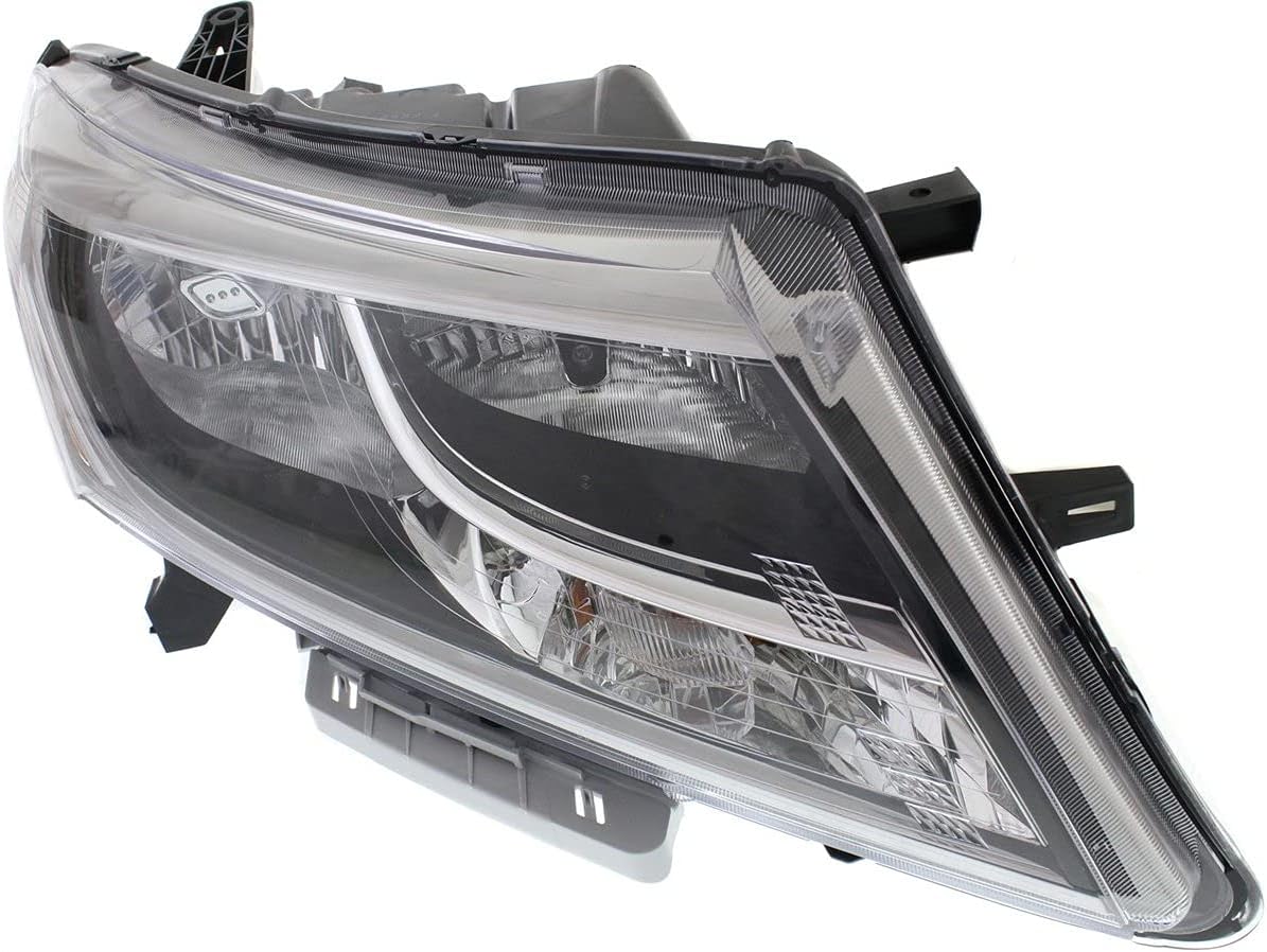 Garage-Pro Headlight Assembly Compatible with 2013-2016 Nissan Pathfinder Halogen, Set of 2, Driver and Passenger Side