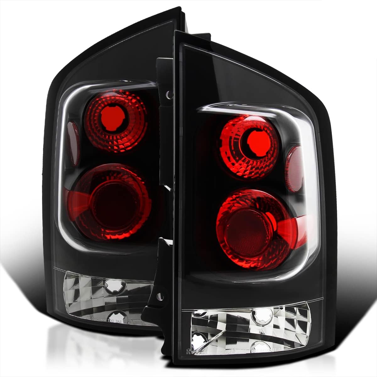 Spec-D Tuning Smoke Lens Tail Lights Compatible with Nissan Armada 2002-2012 L+R Pair Taillight Assembly