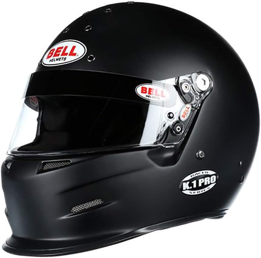 Bell Racing 1420A14 K.1 PRO MATTE BLK MEDIUM 58-59 SA2020 V.15 BRUS HELMET