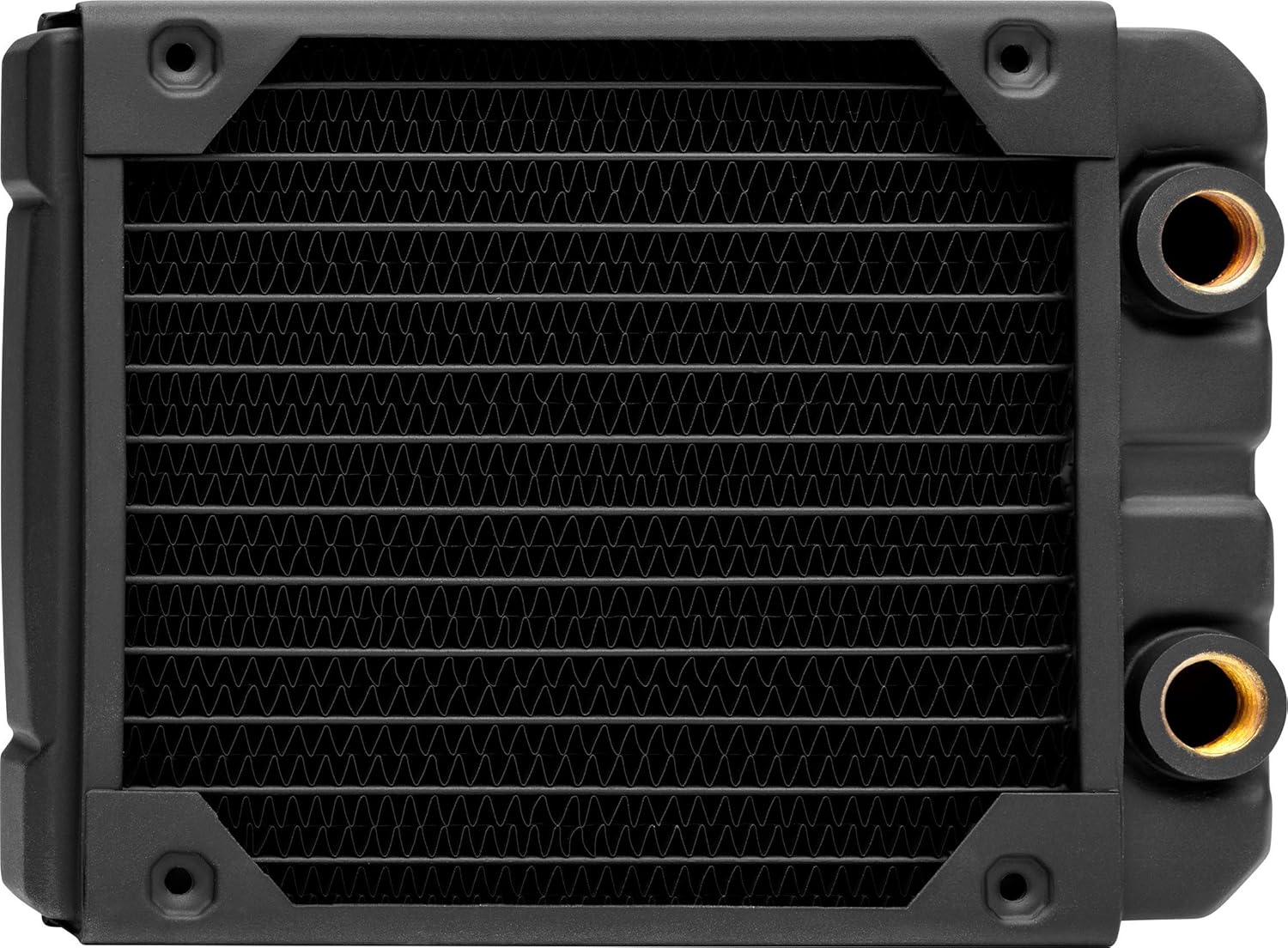 Corsair Hydro X Series, XR5 120mm Water Cooling Radiator (Single 120mm Fan Mount, Easy Installation, Premium Copper Construction, High-Quality Polyurethane Coating, Integrated Fan Screw Guides) Black Pack of 2