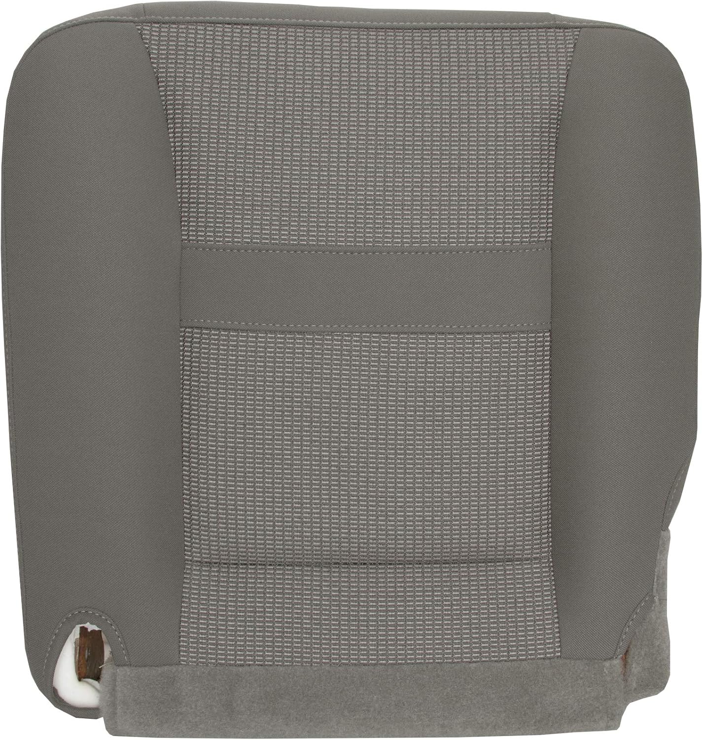 The Seat Shop Driver Bottom Replacement Cloth Seat Cover - Khaki (Tan) (Compatible with 2006-2008 Dodge Ram SLT 1500, and 2006-2009 SLT 2500 and 3500)