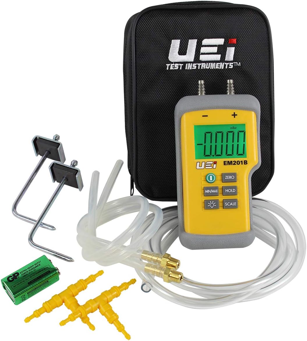 UEi Test Instruments Em201Spkit Static Pressure Kit