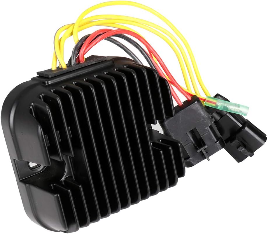 CCIYU 4011925 4012384 Voltage Regulator Rectifier Fit for 08-09 Polaris Ranger 500 07-09 Polaris Ranger 700 08-09 Polaris Sportsman 500 07-10 Polaris Sportsman 800 Pack of 2