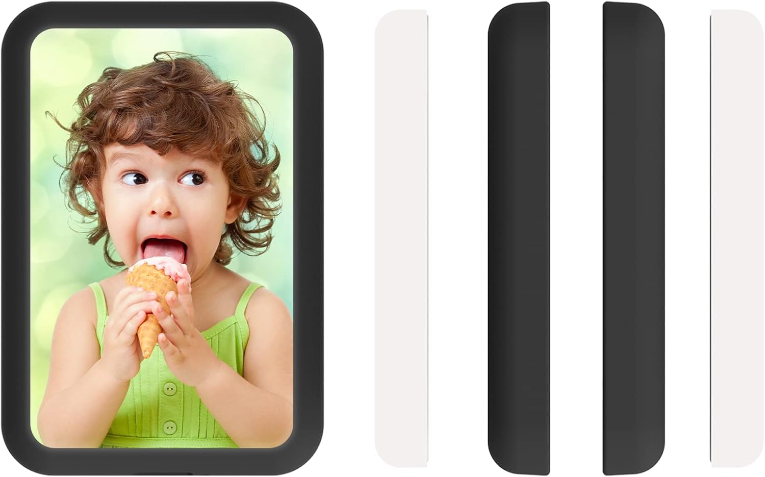 AIPNIS Case Compatible with Magsafe Battery Pack, Personalise Photo Magsafe Power Bank Cover, Lightweight Soft Anti Scratch Shockproof Silicone Cover Portable Charger