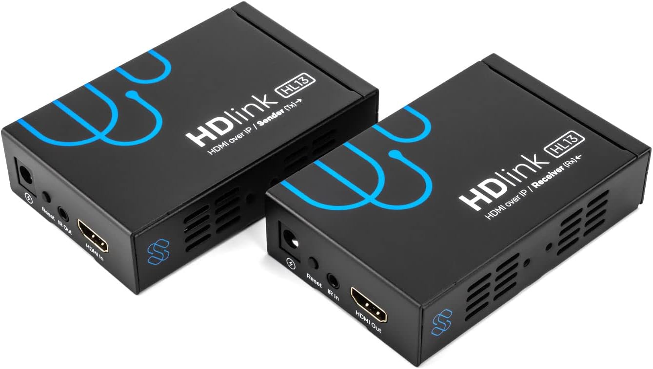 Sewell HD-Link PRO HDMI Over TCP/IP or Single Cat5e/Cat6, 1080p 330-Feet